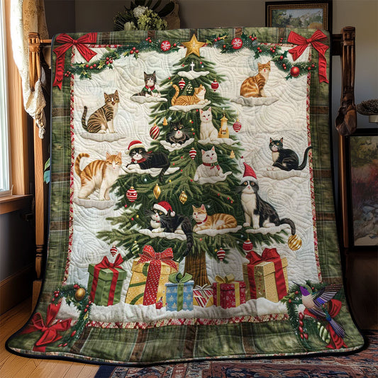 Catmas Wonderland WN1610064CL Quilt