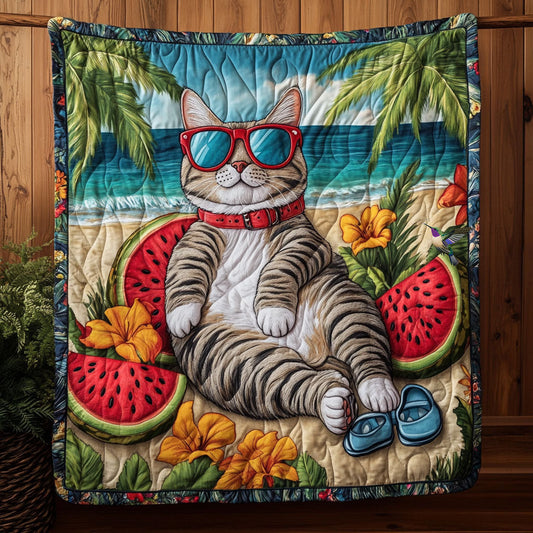 American Shorthair Happy WT1610003CL Quilt