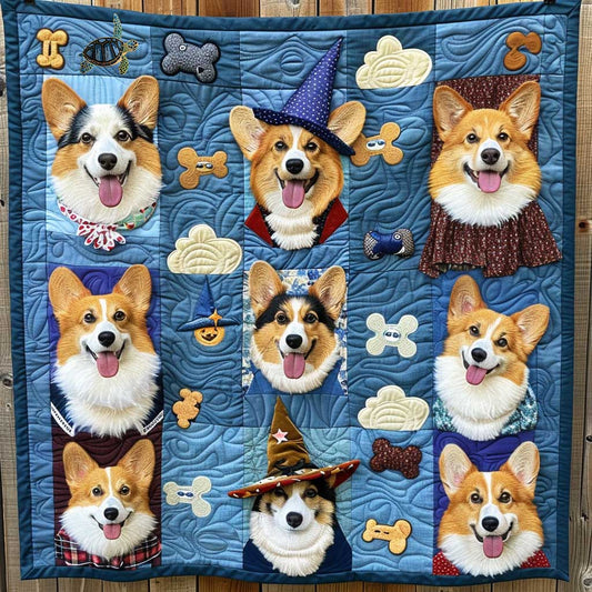 Corgi Style Squad WN1610015CL Quilt