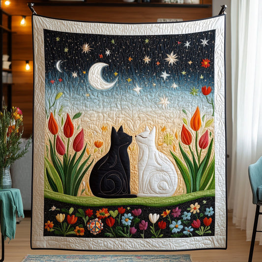 Love In The Air Cat WJ2510012CL Quilt