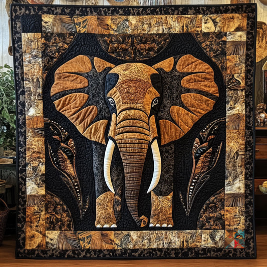 African Elephant WJ0411001CL Quilt