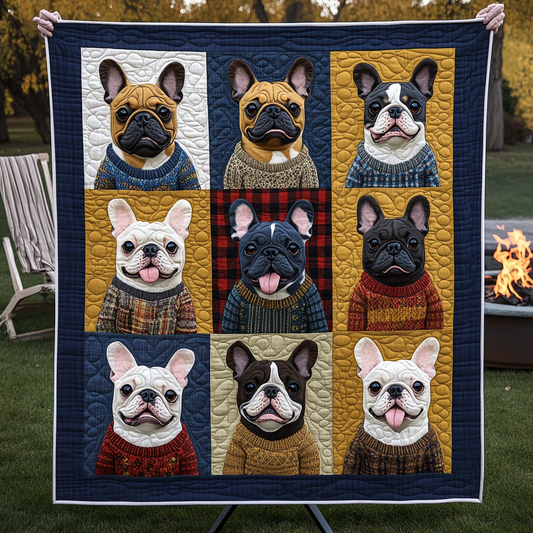 French Bulldog MH1909004CL Quilt