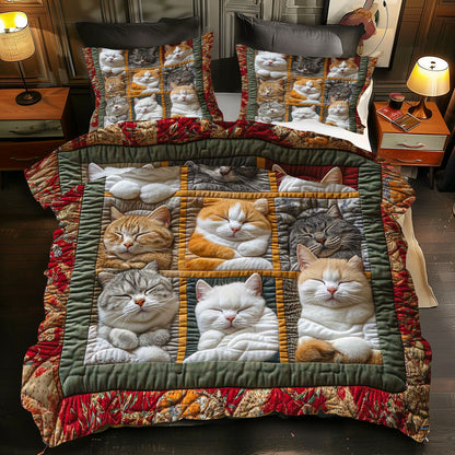 Sleeping Royal Cat WP0608019CL Duvet Cover Set