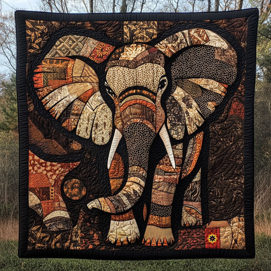 African Elephant WJ0411003CL Quilt