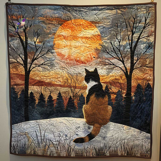 Cat At Dawn WN2410004CL Quilt