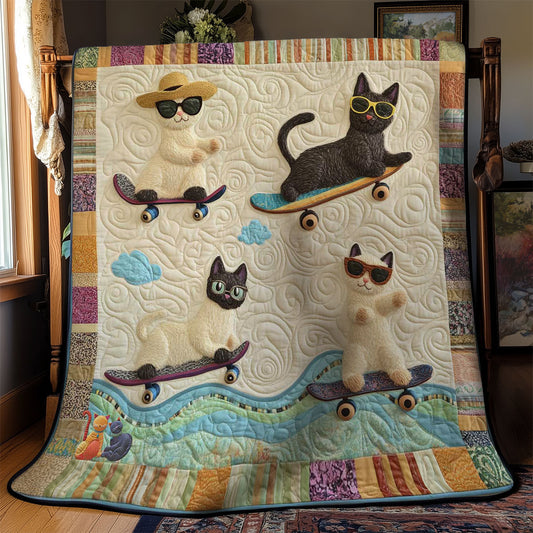 Siamese Skaters WN2311059CL Quilt