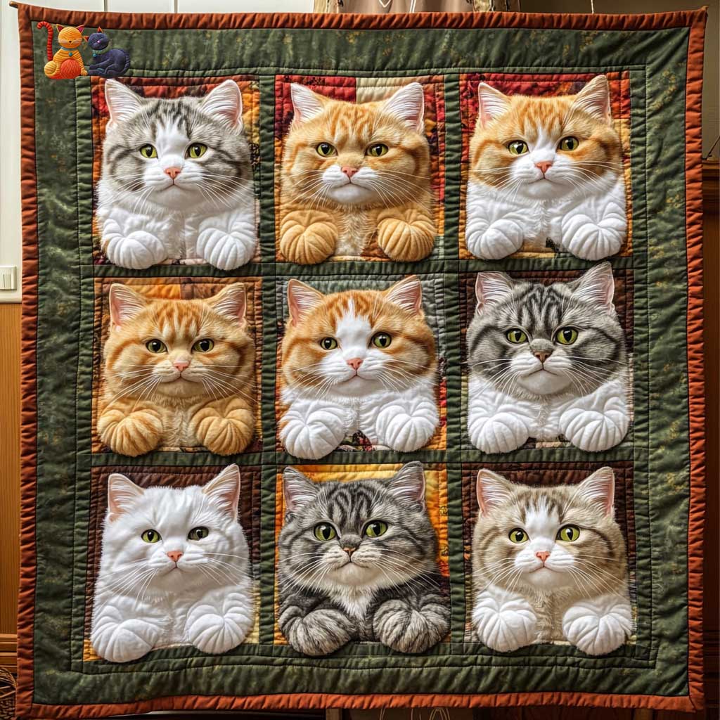 Curious Cat WN2910021CL Quilt