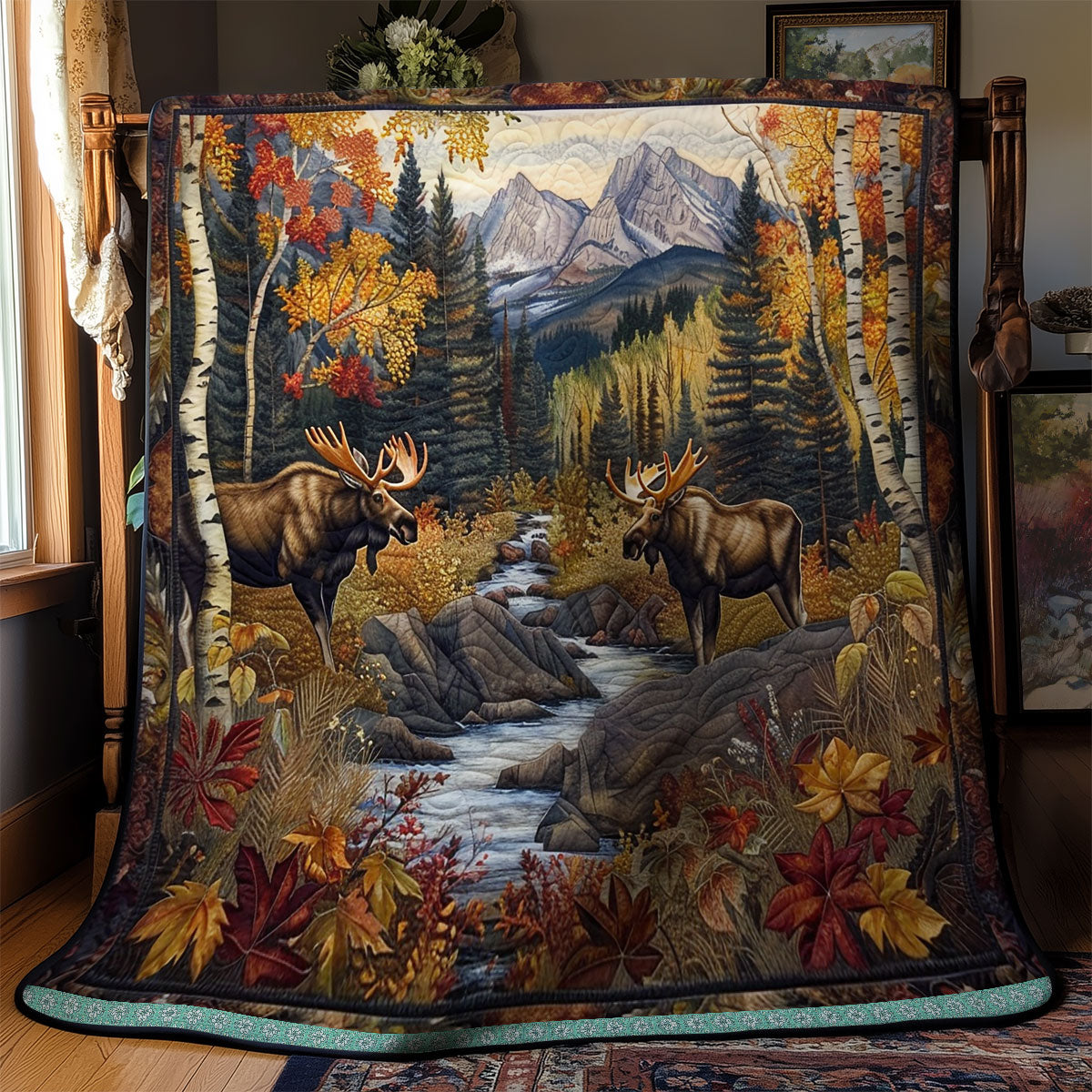 Moose Echoes WN1709002CL Quilt