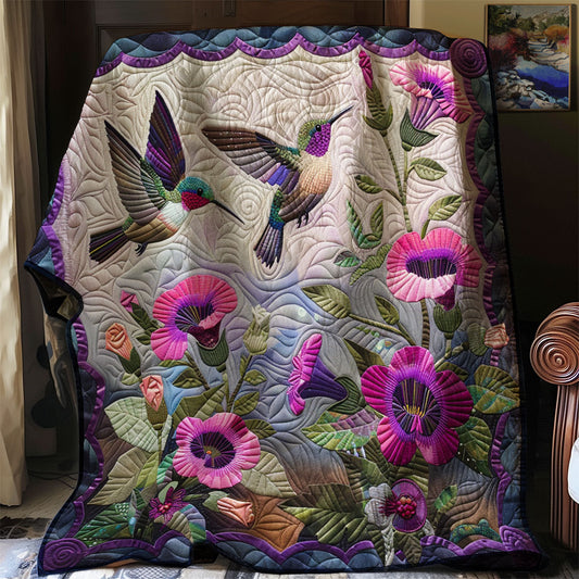 Hummingbirds XR2307009CL Quilt