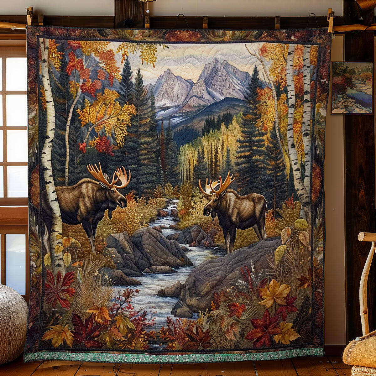 Moose Echoes WN1709002CL Quilt