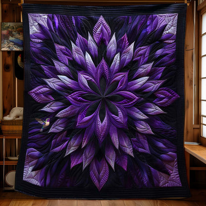 Mystic Purple Bloom WN1408059CL Quilt