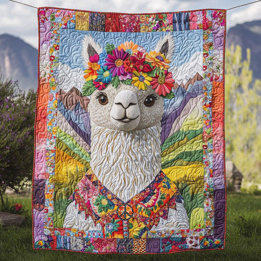 Alpaca Flower WT2110011CL Quilt