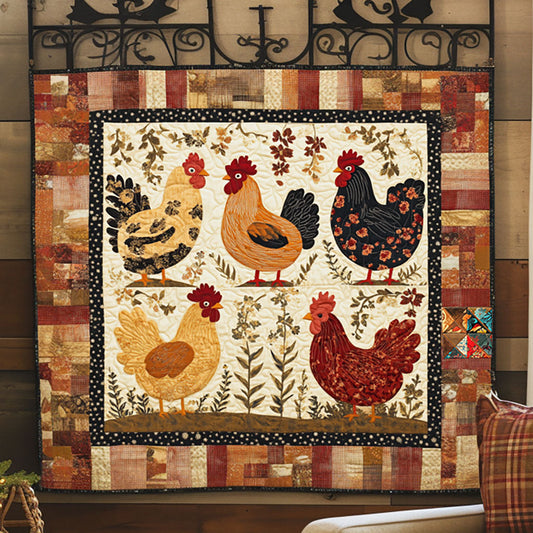 Gorgeous Chicken  WU1710020CL Quilt