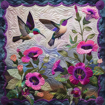 Hummingbirds XR2606009CL Quilt