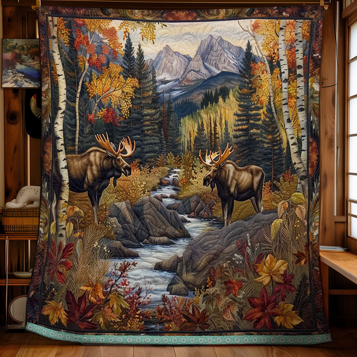 Moose Echoes WN1709002CL Quilt