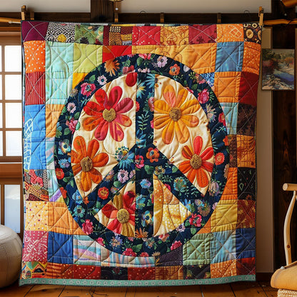 Trippy Hippie Sign WJ2007038CL Quilt