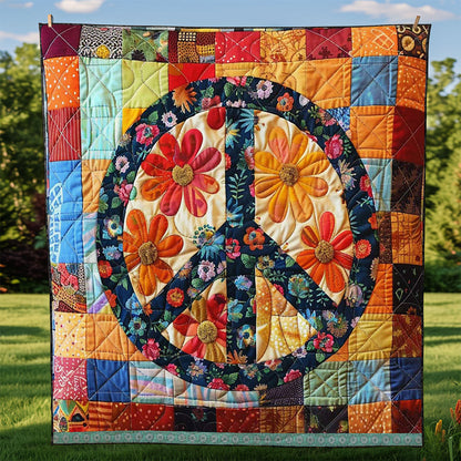 Trippy Hippie Sign WJ2007038CL Quilt