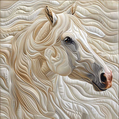 Running White Horse XR2906003CL Quilt